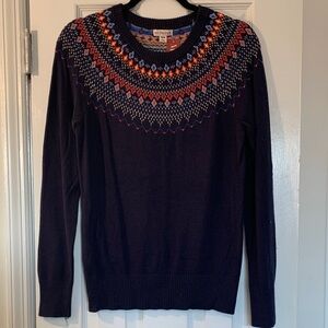Merona Multicolor Fair Isle Sweater